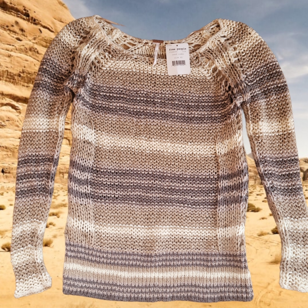 Free People Women's Loose Knit Sweater